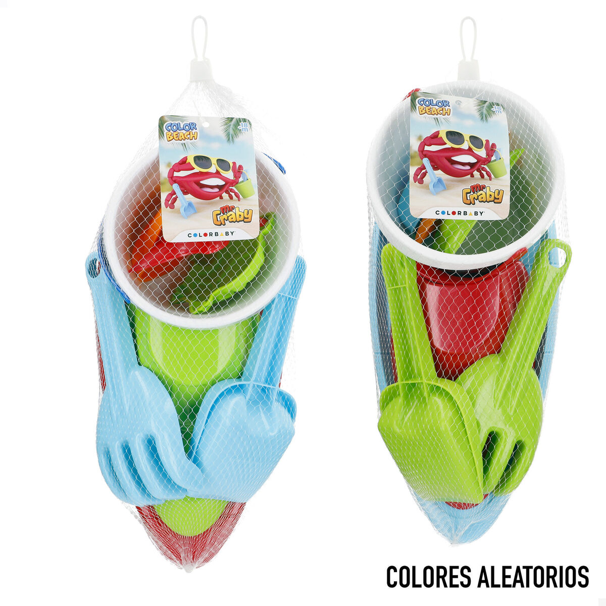 Beach toys set Colorbaby