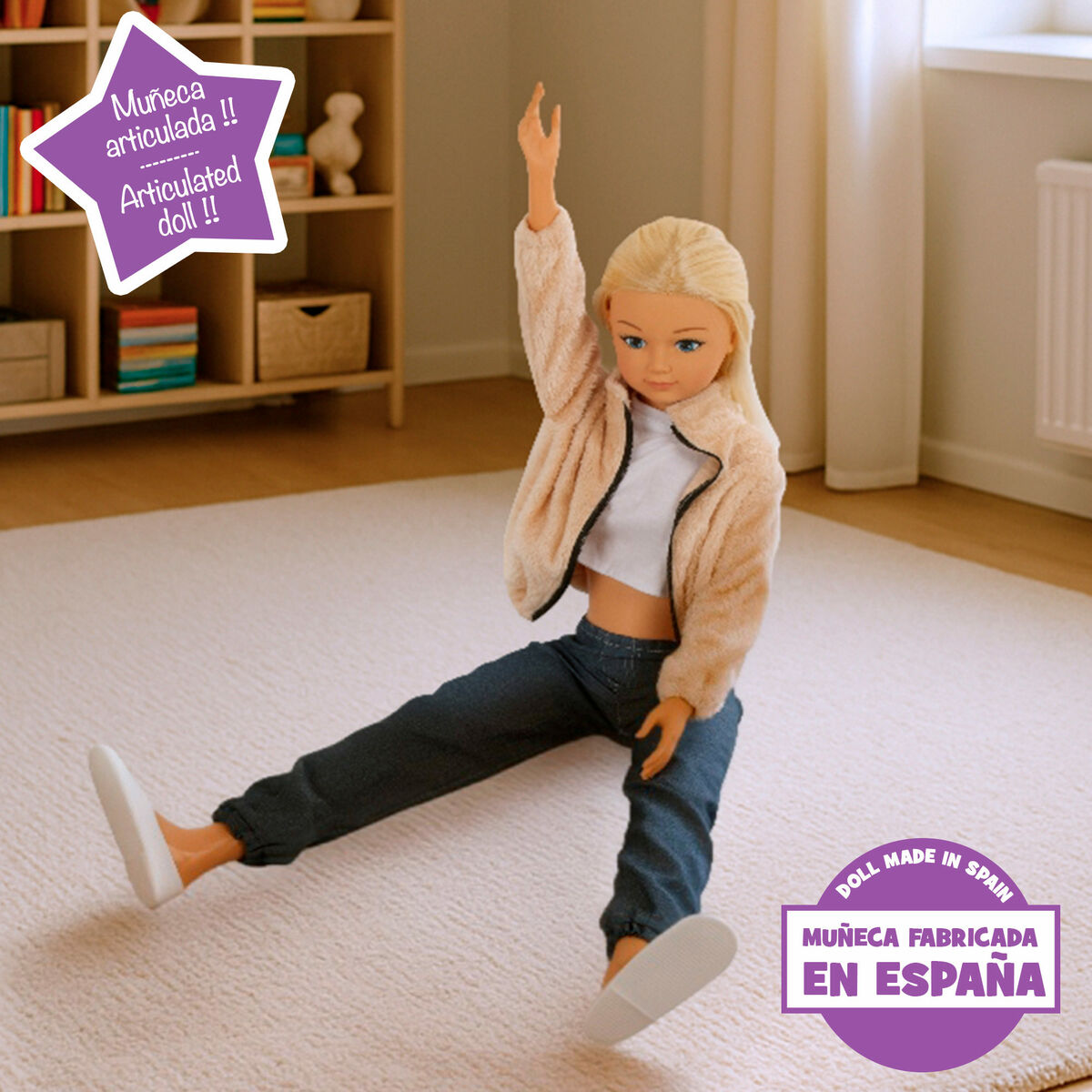 Doll Colorbaby 30 x 105 x 14 cm