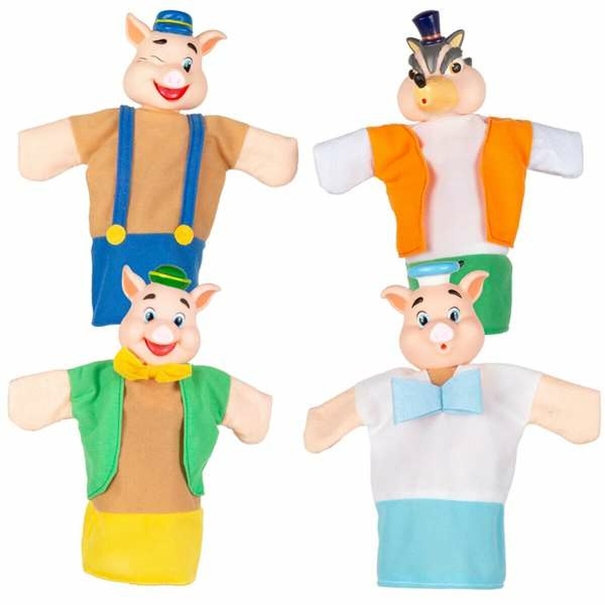 Soft Puppets 3 Little Pigs