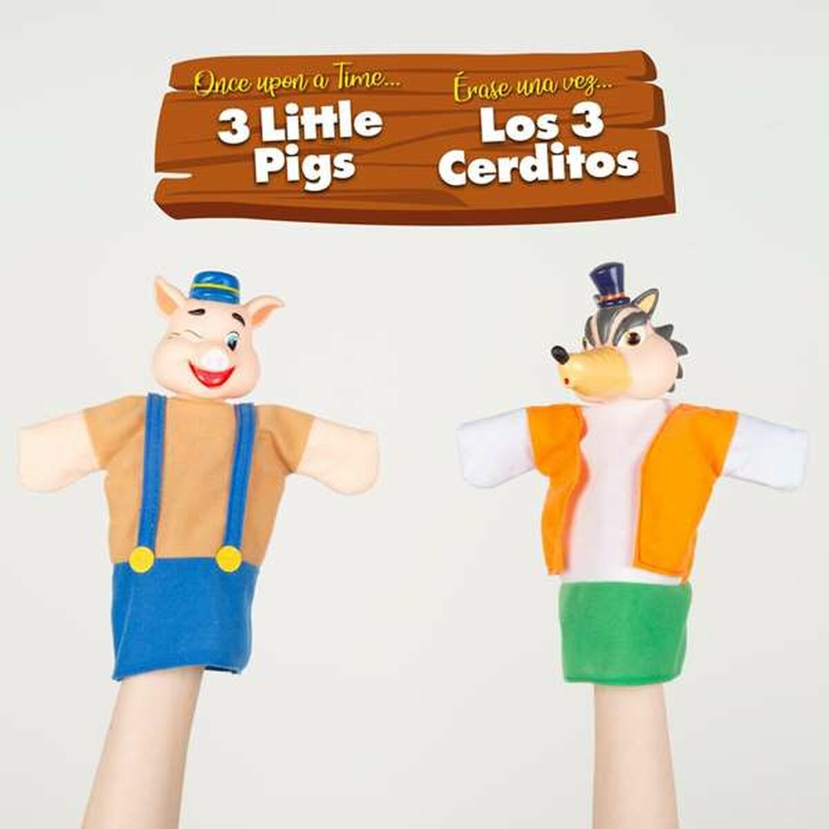 Soft Puppets 3 Little Pigs