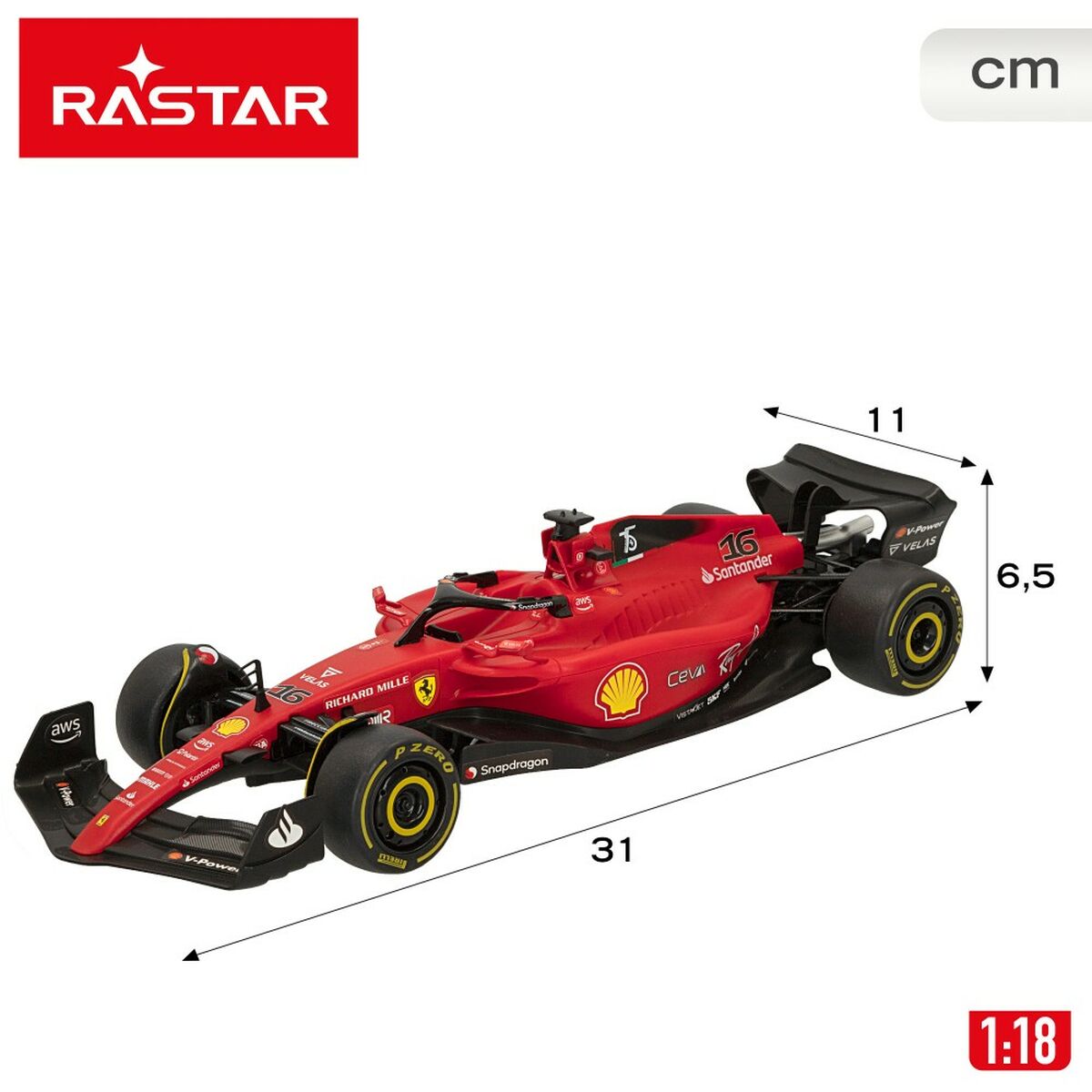 Remote-Controlled Car Woomax 1:18