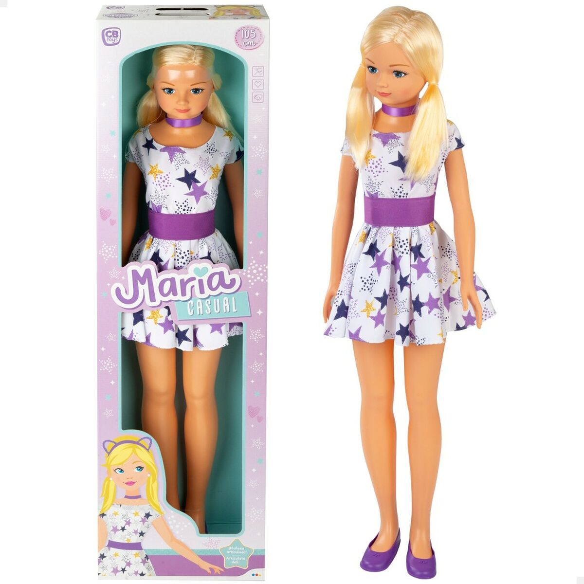 Doll Colorbaby Maria Casual 30 x 105 x 14 cm Doll Colorbaby Maria Casual 30 x 105 x 14 cm