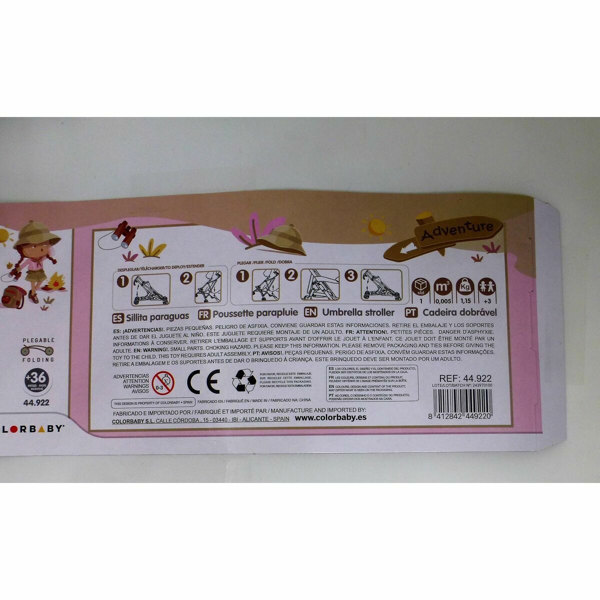 Dolls Accessories Colorbaby 28 x 42 x 56 cm