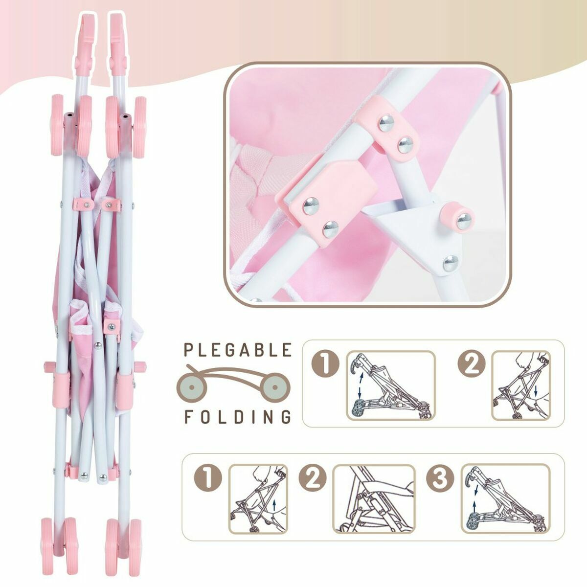 Dolls Accessories Colorbaby 28 x 42 x 56 cm