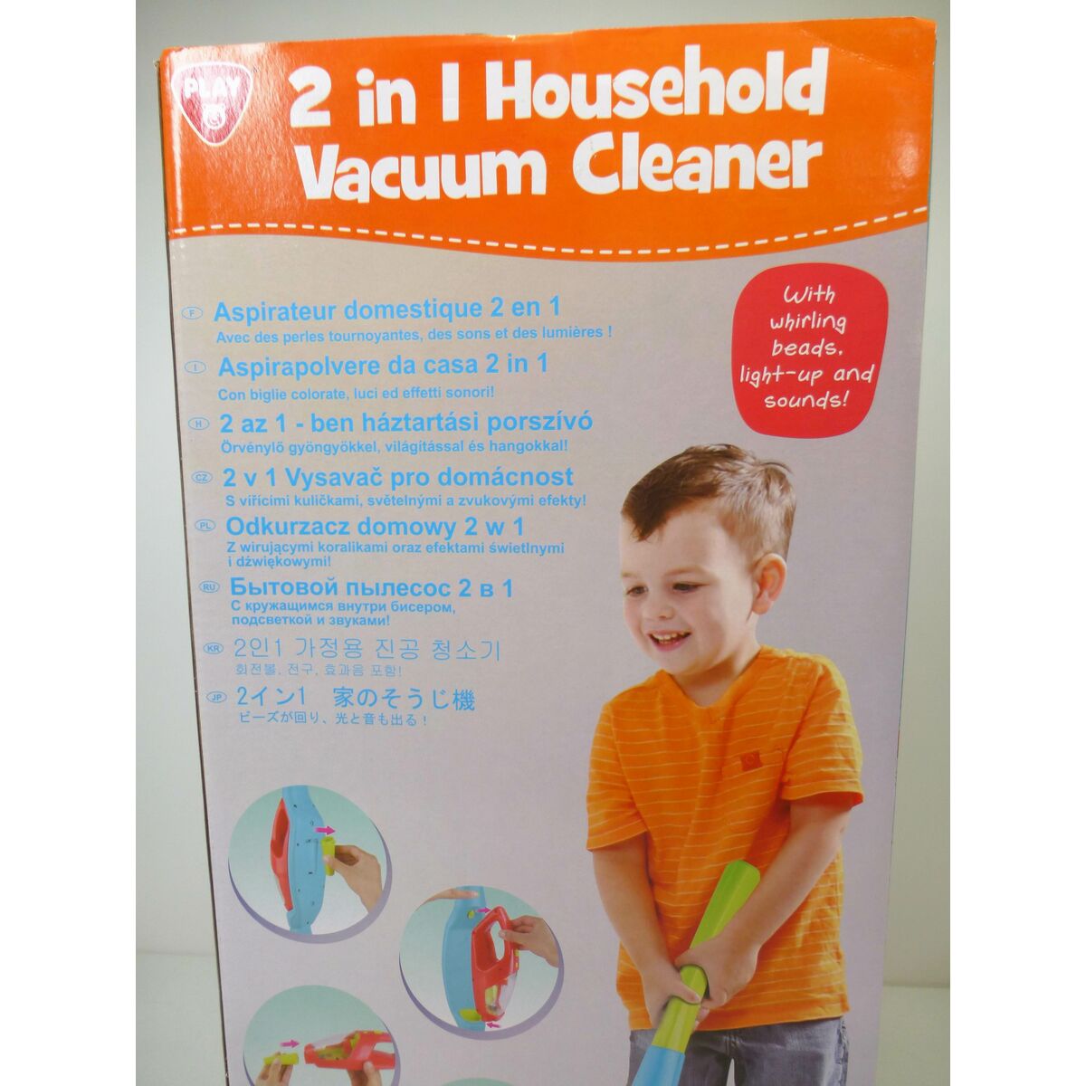 Vacuum Cleaner PlayGo 2-in-1 22,5 x 67 x 15 cm