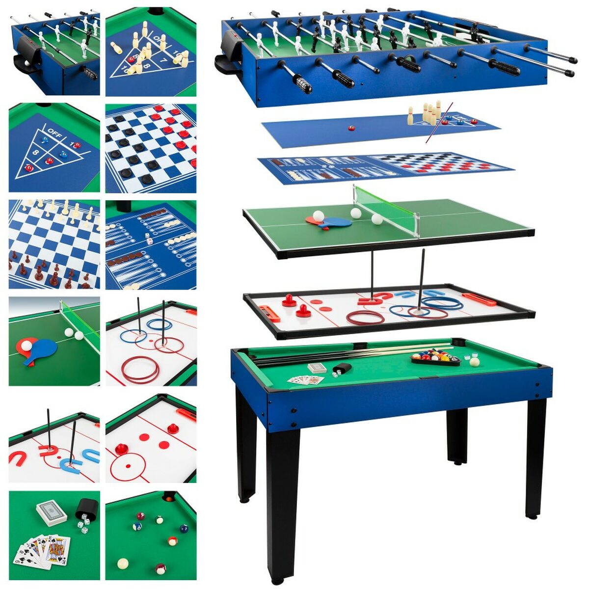 Multi-game Table CB Games 107 x 83,5 x 61 cm 12-in-1 Multi-game Table CB Games 107 x 83,5 x 61 cm 12-in-1