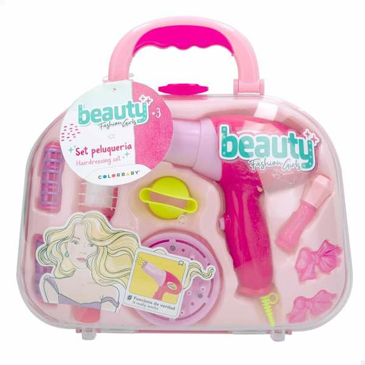 Hair Dressing Set Colorbaby 29.5 x 8.5 x 23 cm Hair Dressing Set Colorbaby 29.5 x 8.5 x 23 cm