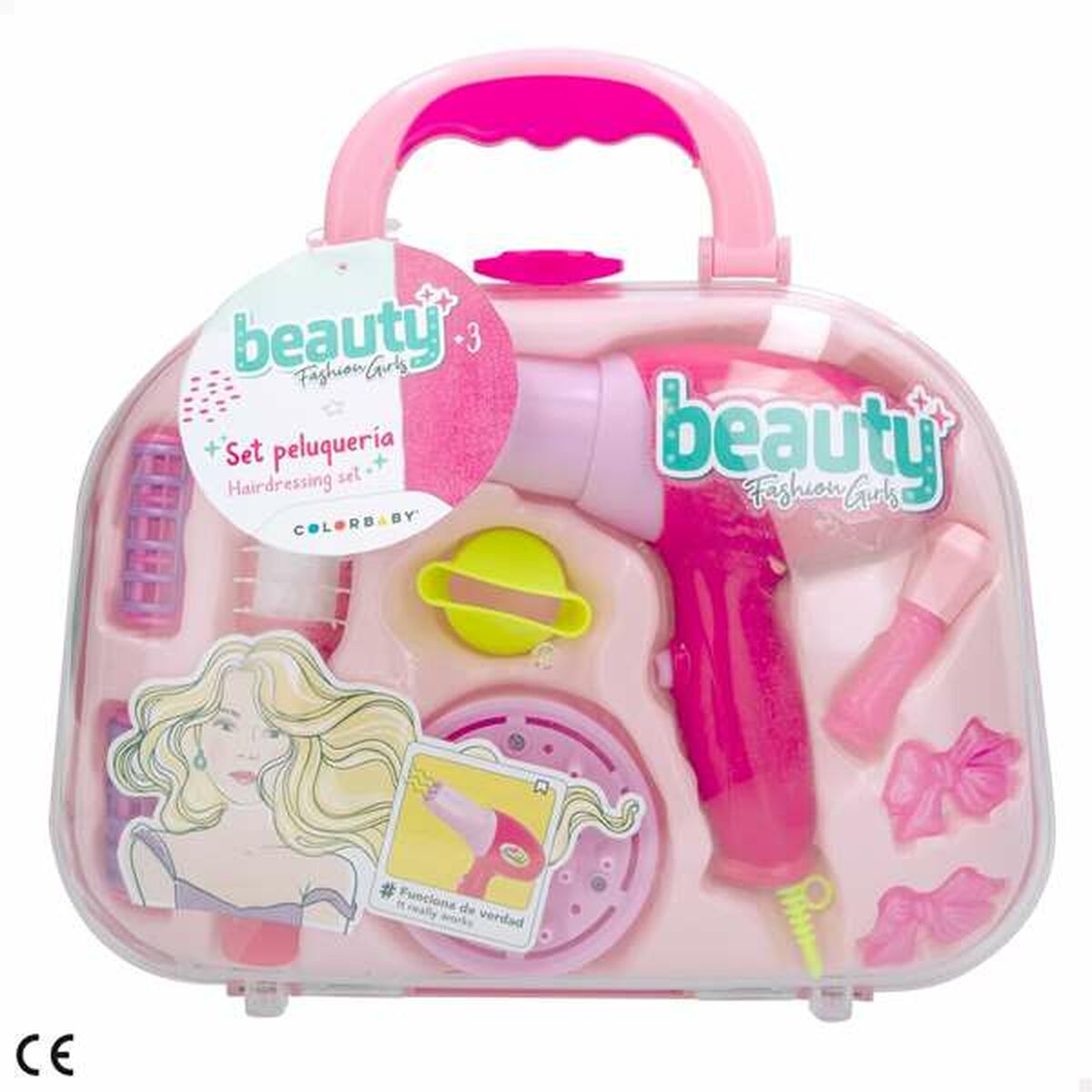 Hair Dressing Set Colorbaby 29.5 x 8.5 x 23 cm