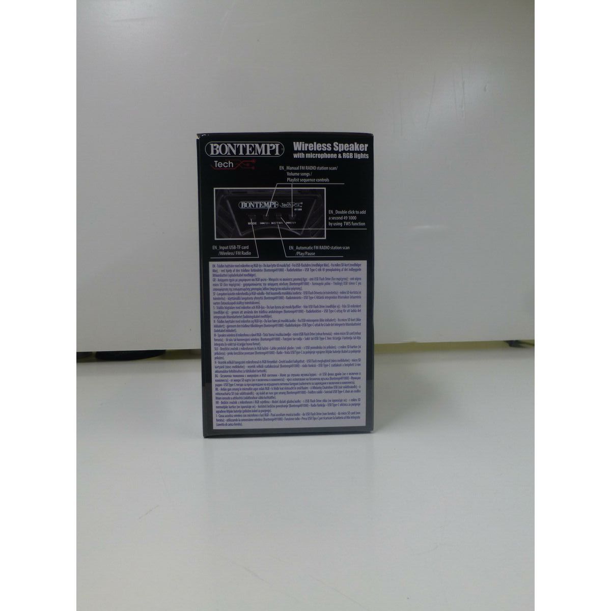 Bluetooth Speaker with Karaoke Microphone Colorbaby