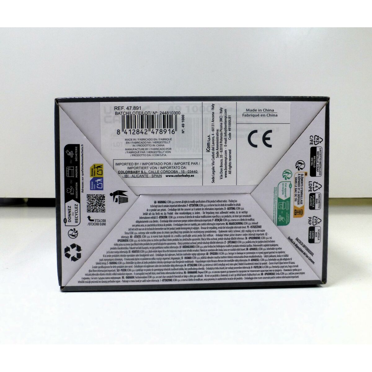 Bluetooth Speaker with Karaoke Microphone Colorbaby