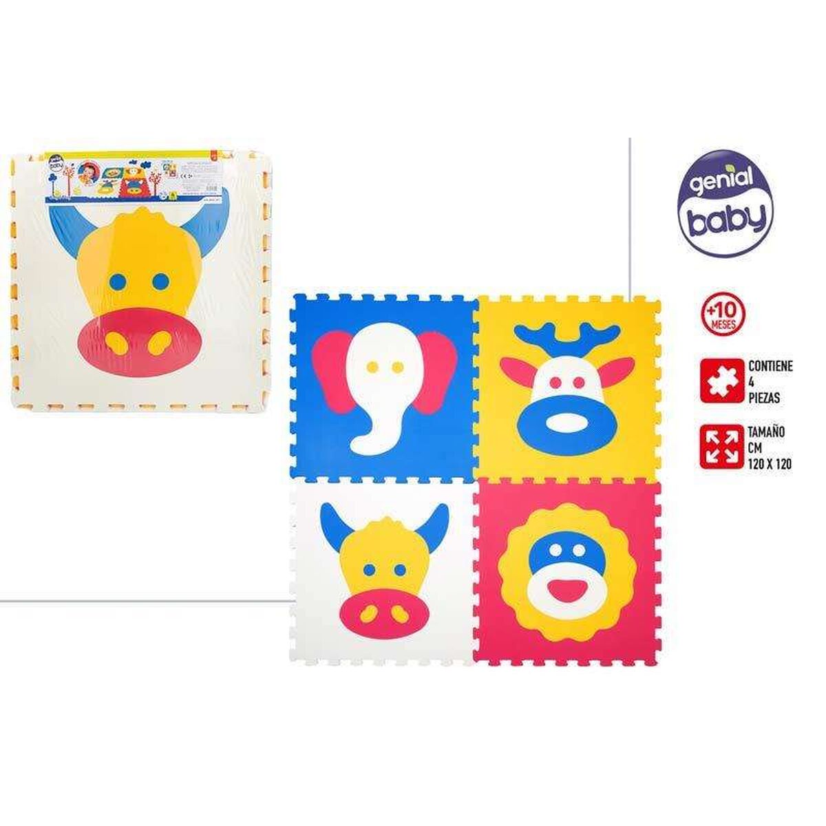 Jewellery Kit Colorbaby 4 Pieces (4 Units) Jewellery Kit Colorbaby 4 Pieces (4 Units)
