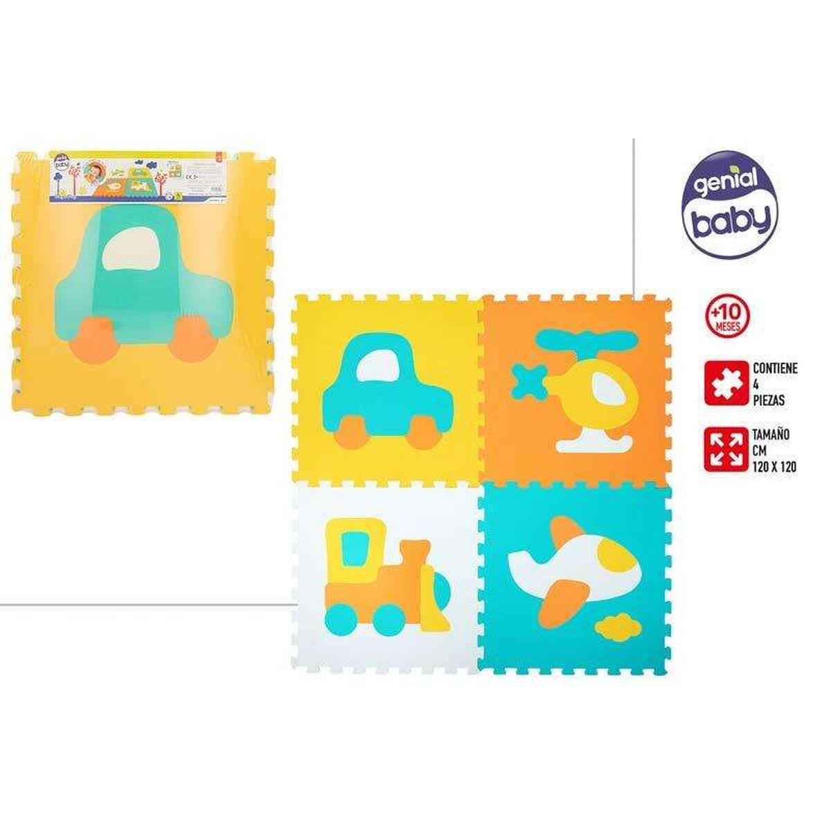 Jewellery Kit Colorbaby 4 Pieces (4 Units) Jewellery Kit Colorbaby 4 Pieces (4 Units)
