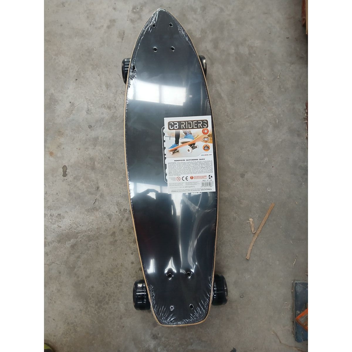 Skateboard Colorbaby Santa Monica Skater Wood 74 x 22 cm