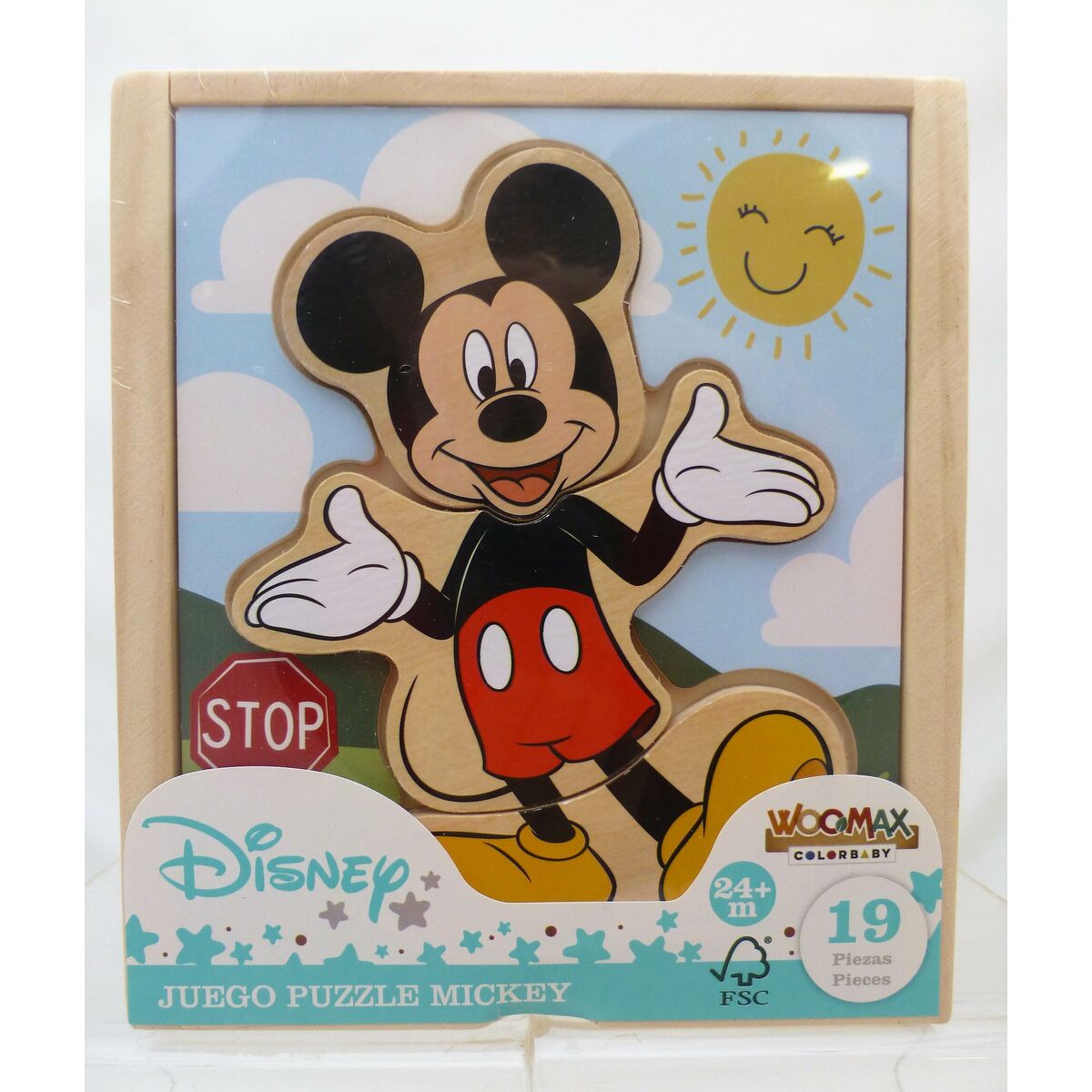 Child’s Wooden Puzzle Disney Wood (19 pcs)
