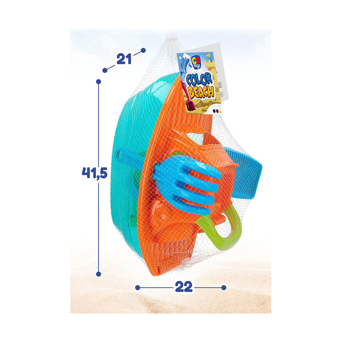 Beach toys set Colorbaby Barco