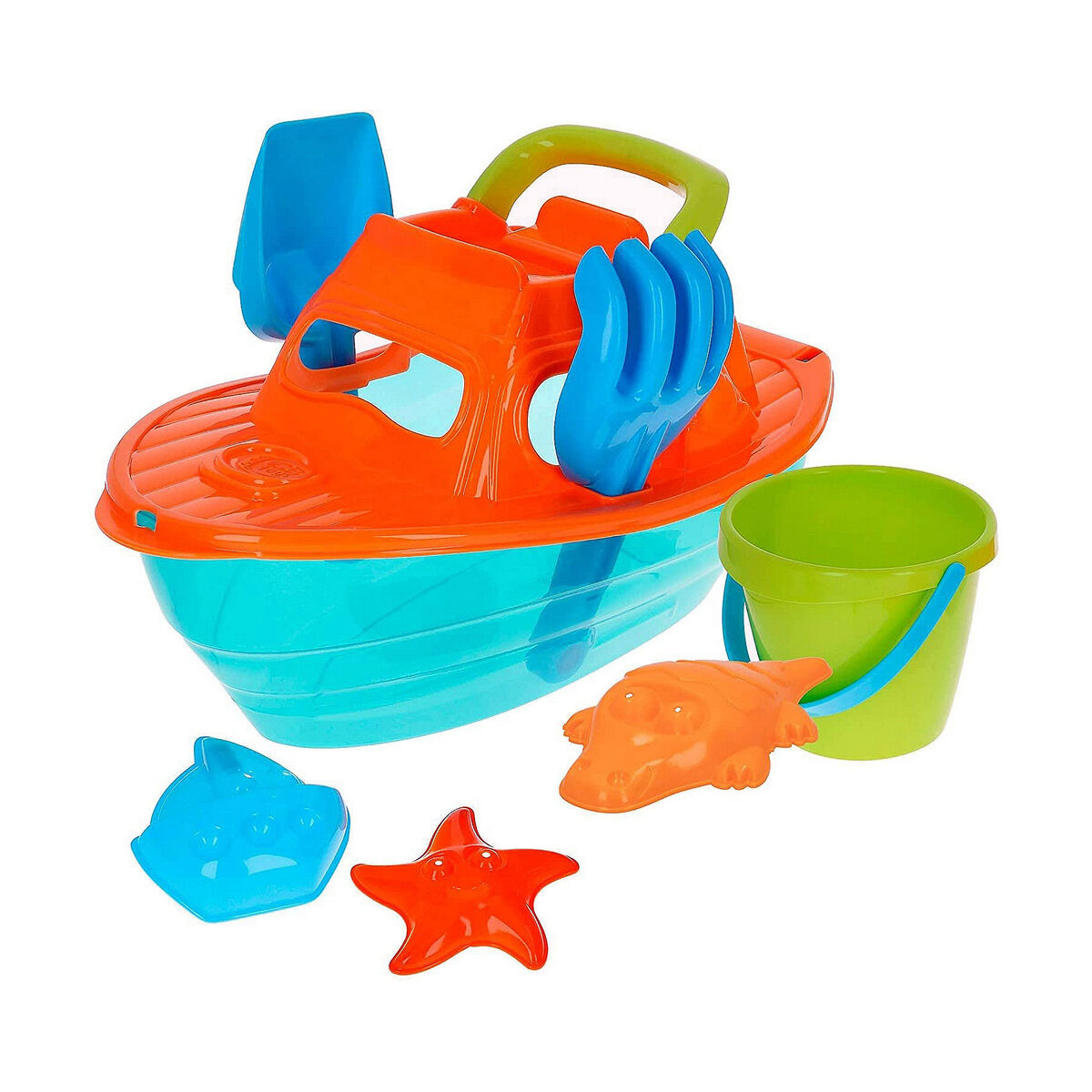 Beach toys set Colorbaby Barco Beach toys set Colorbaby Barco