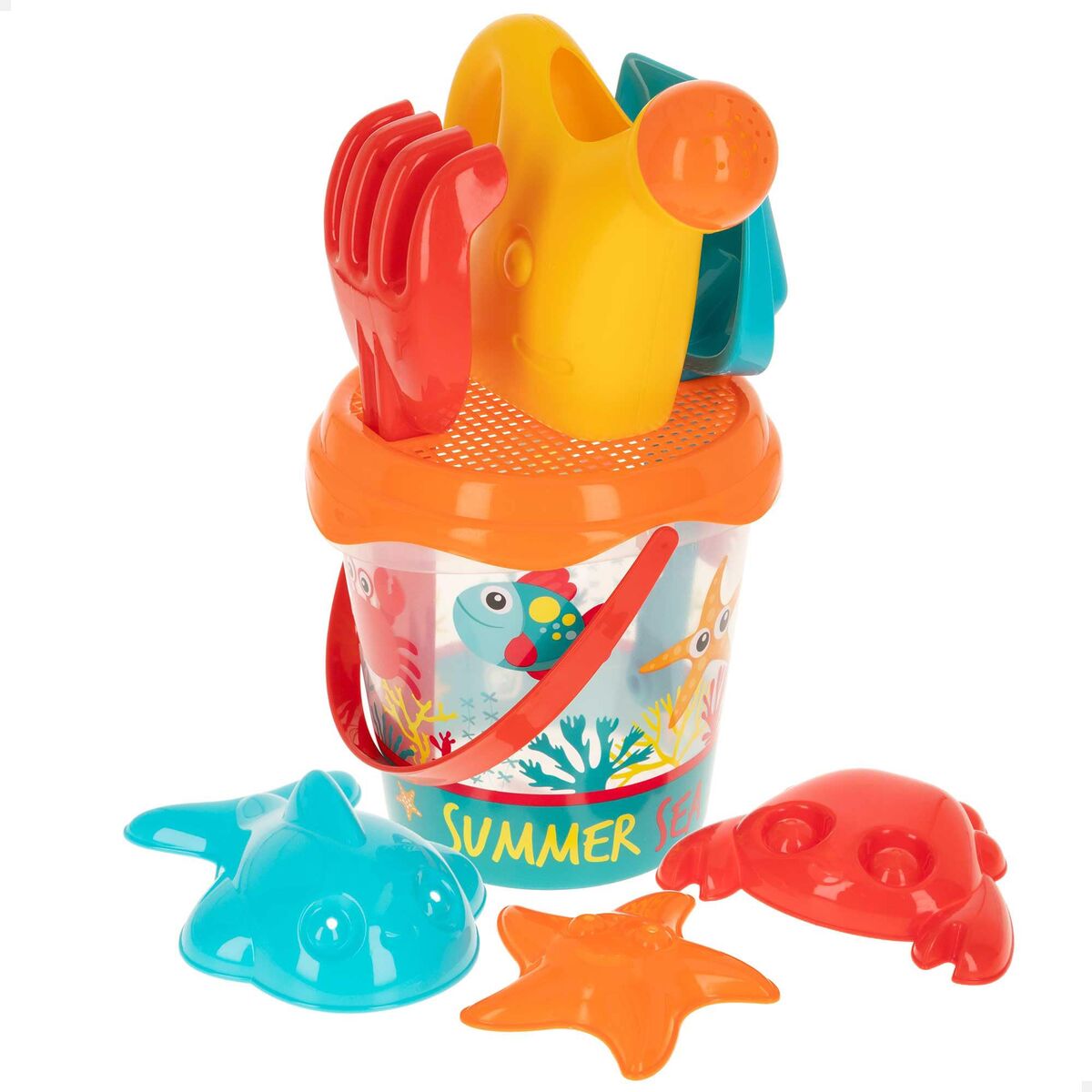 Beach toys set Colorbaby 18 cm