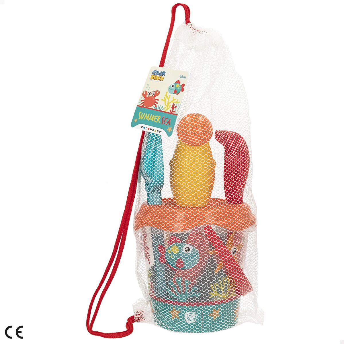 Beach toys set Colorbaby 18 cm