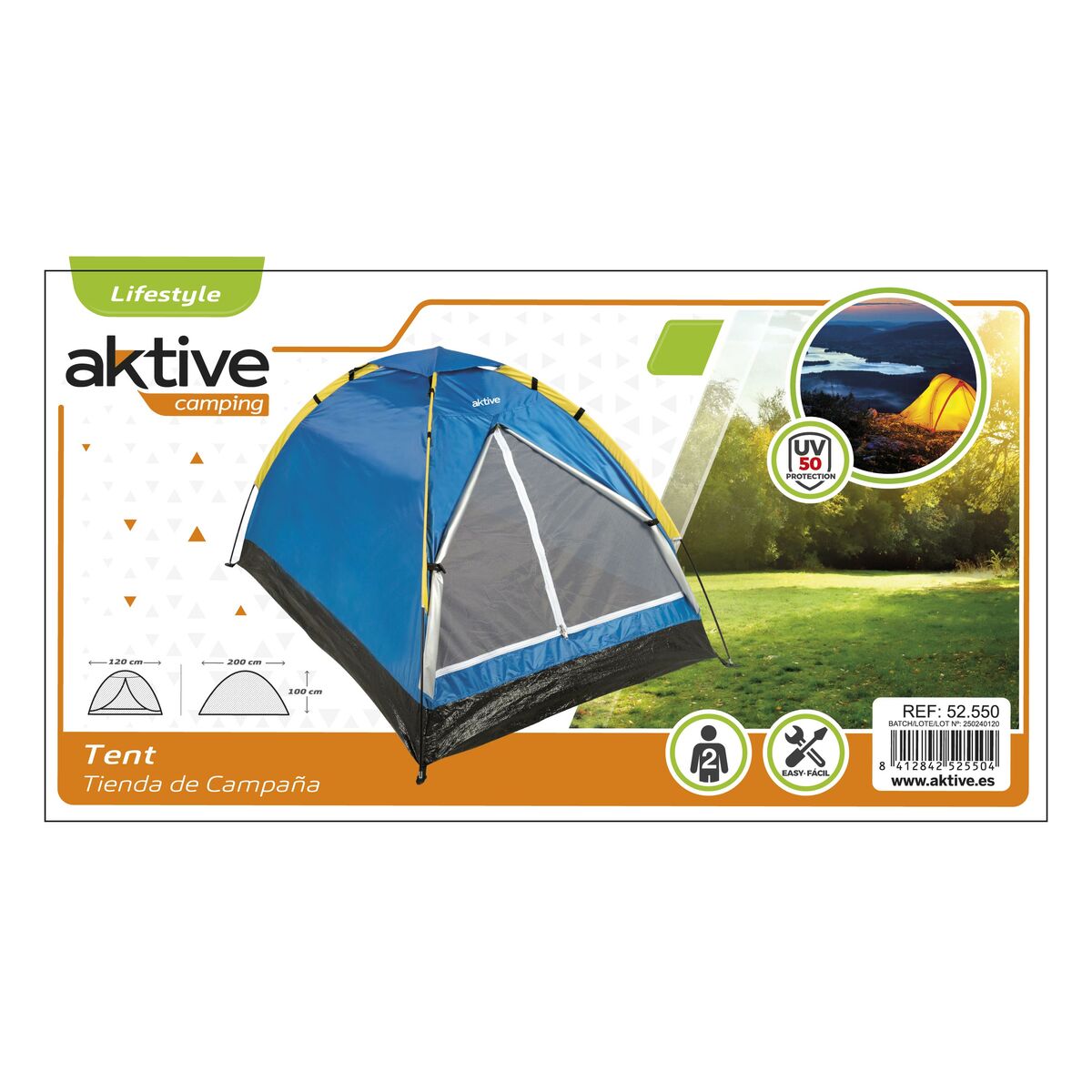 Tent Dome Aktive 120 x 200 x 100 cm