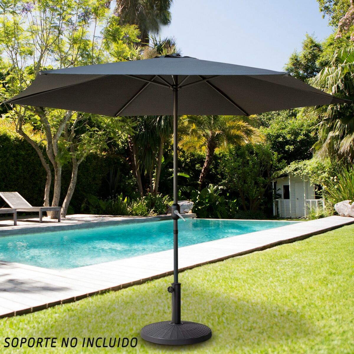 Umbrella Aktive Anthracite  300 cm 300 x 245 x 300 cm