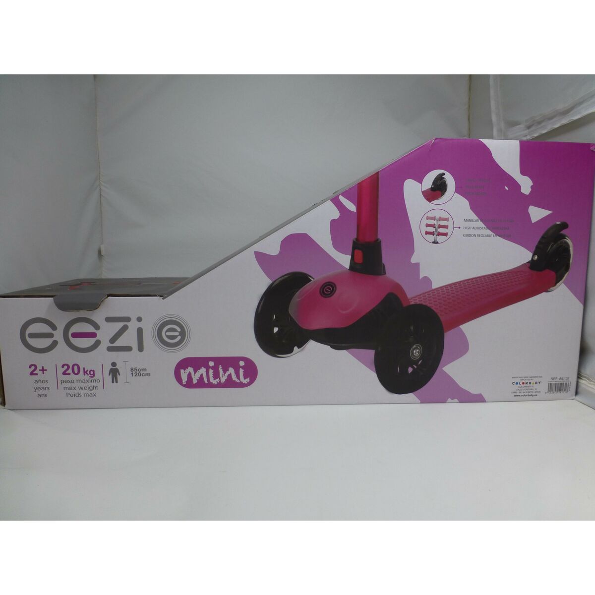 Scooter Colorbaby Polyurethane Aluminium Fuchsia