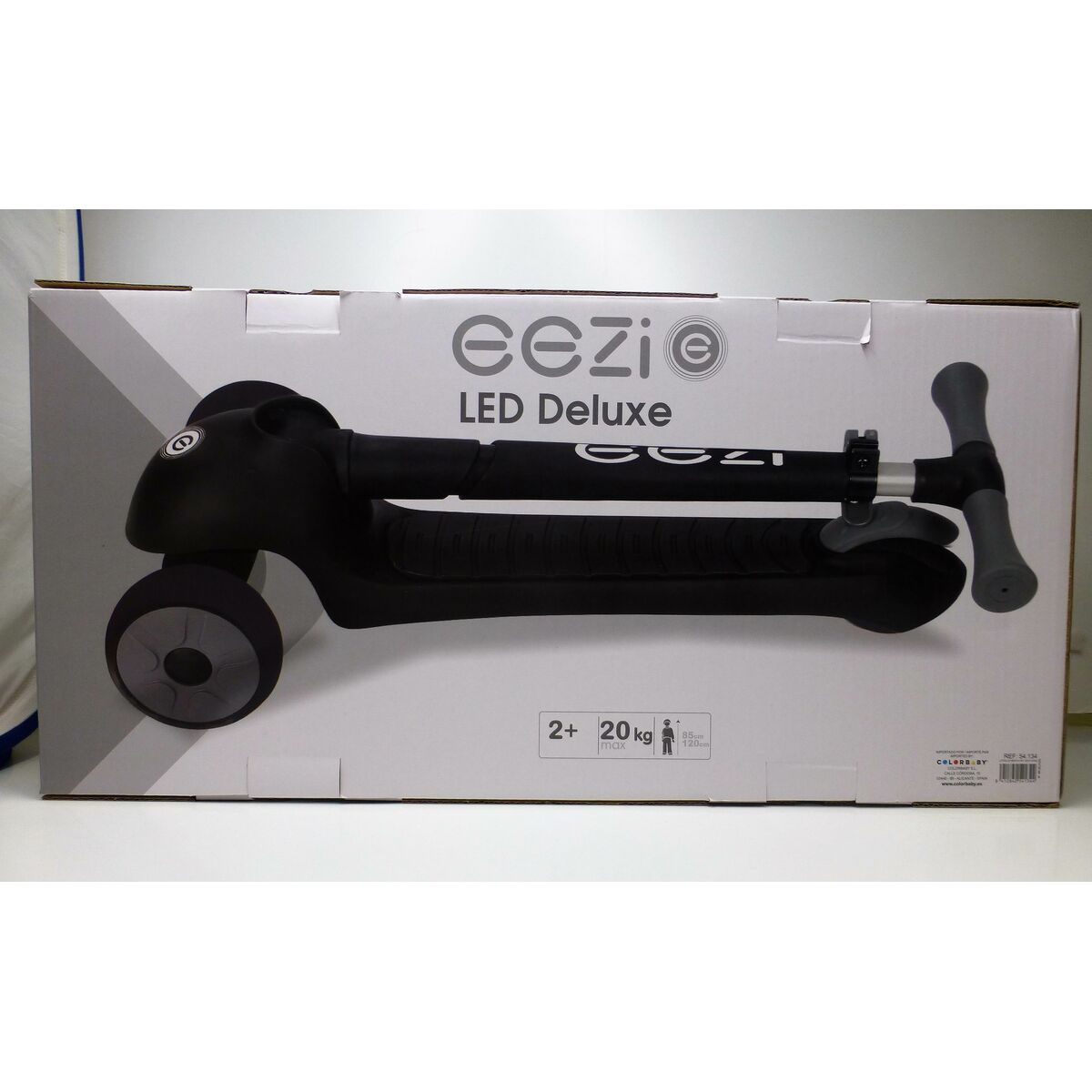 Scooter Colorbaby Polyurethane Aluminium Black