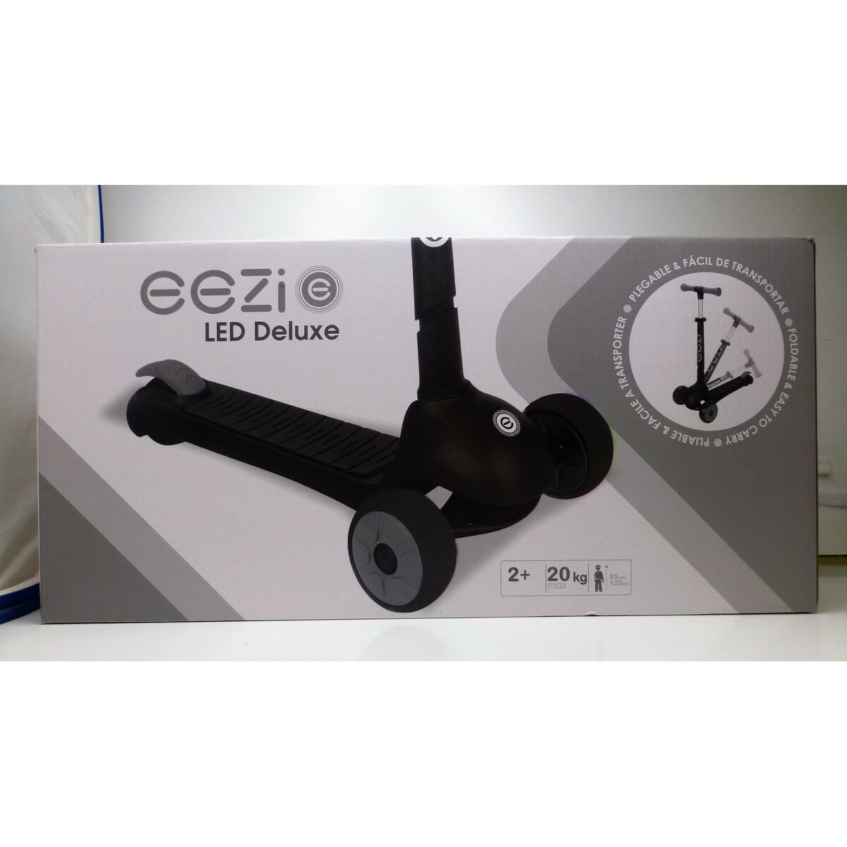 Scooter Colorbaby Polyurethane Aluminium Black