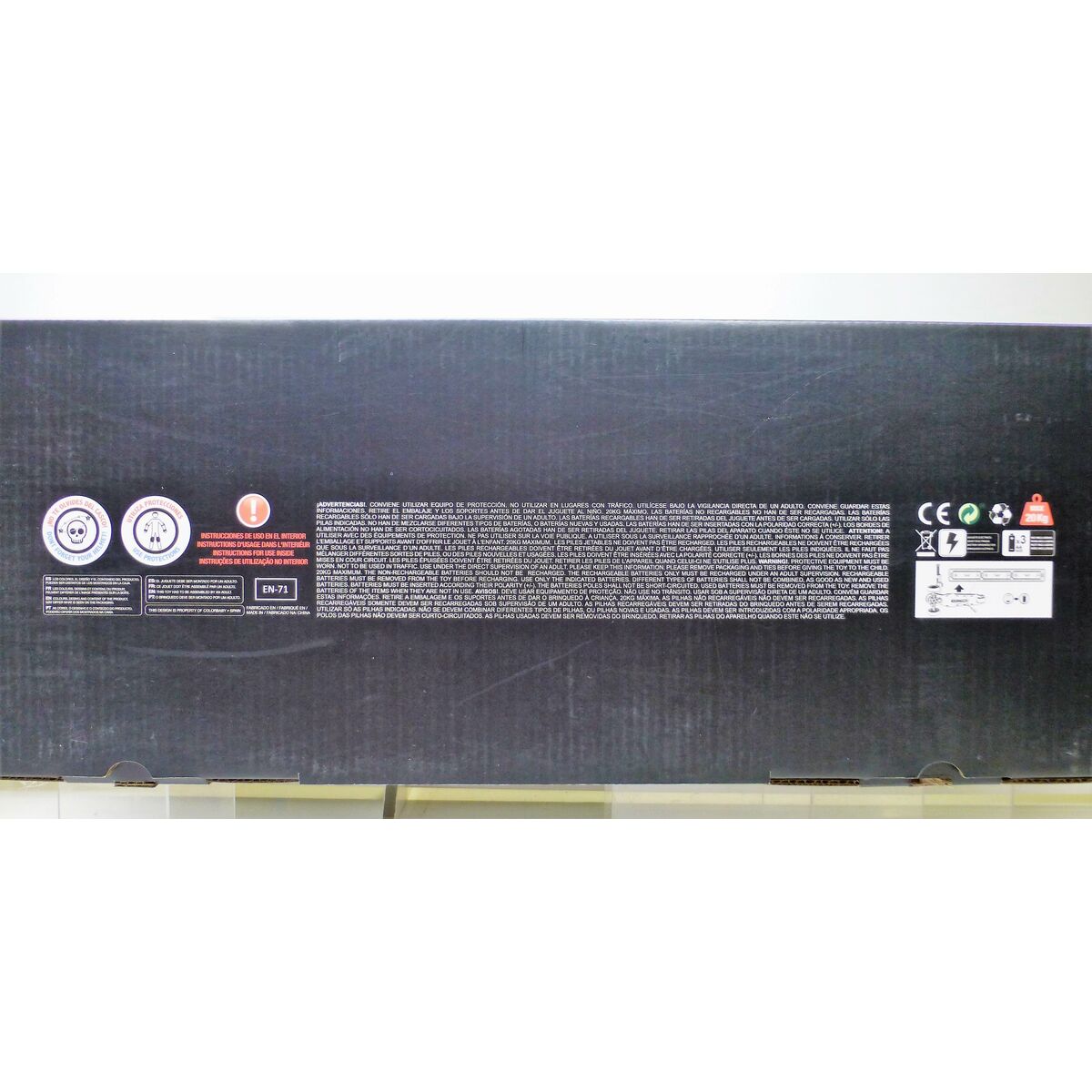 Scooter Colorbaby Polyurethane Aluminium White