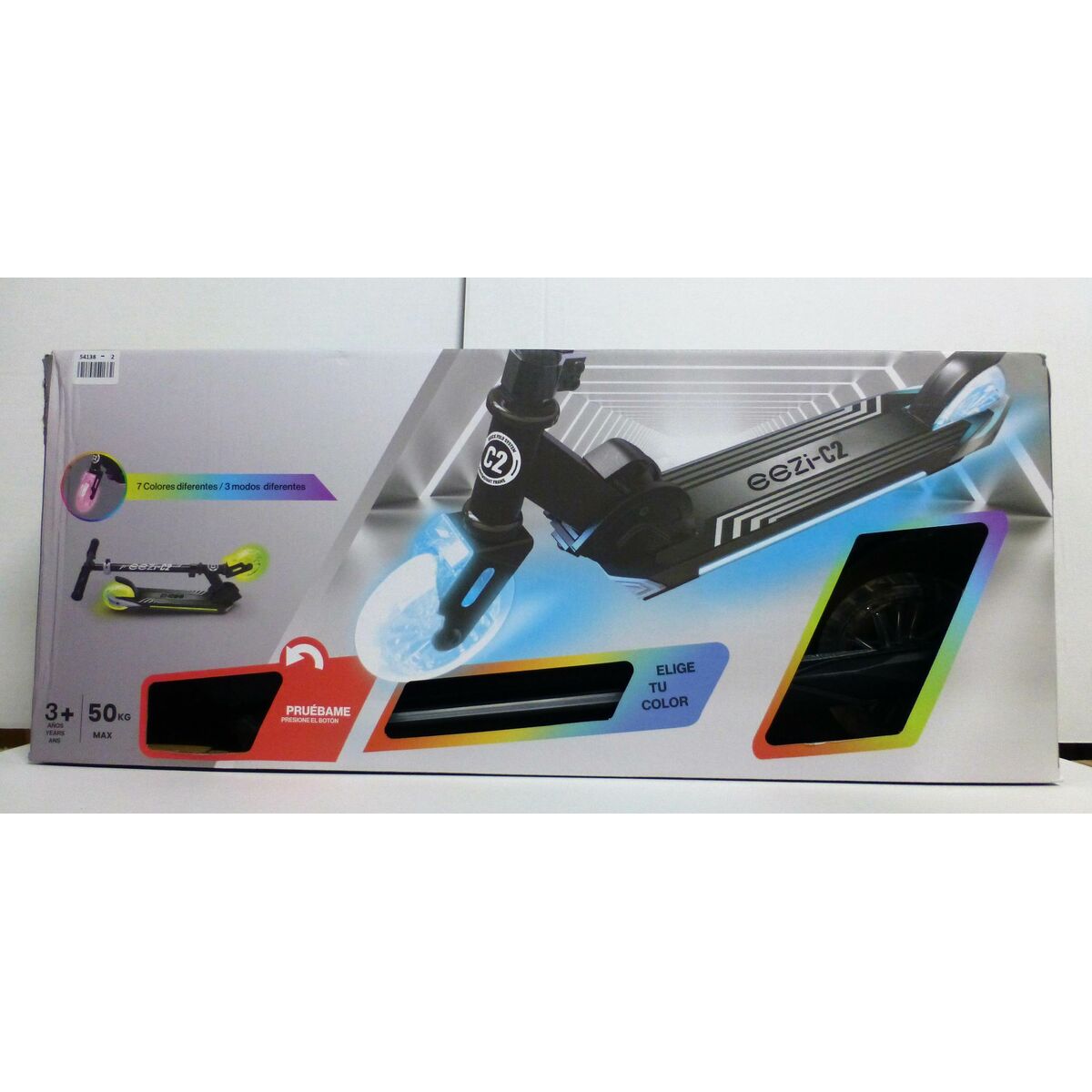 Scooter Colorbaby Polyurethane Aluminium Steel Black