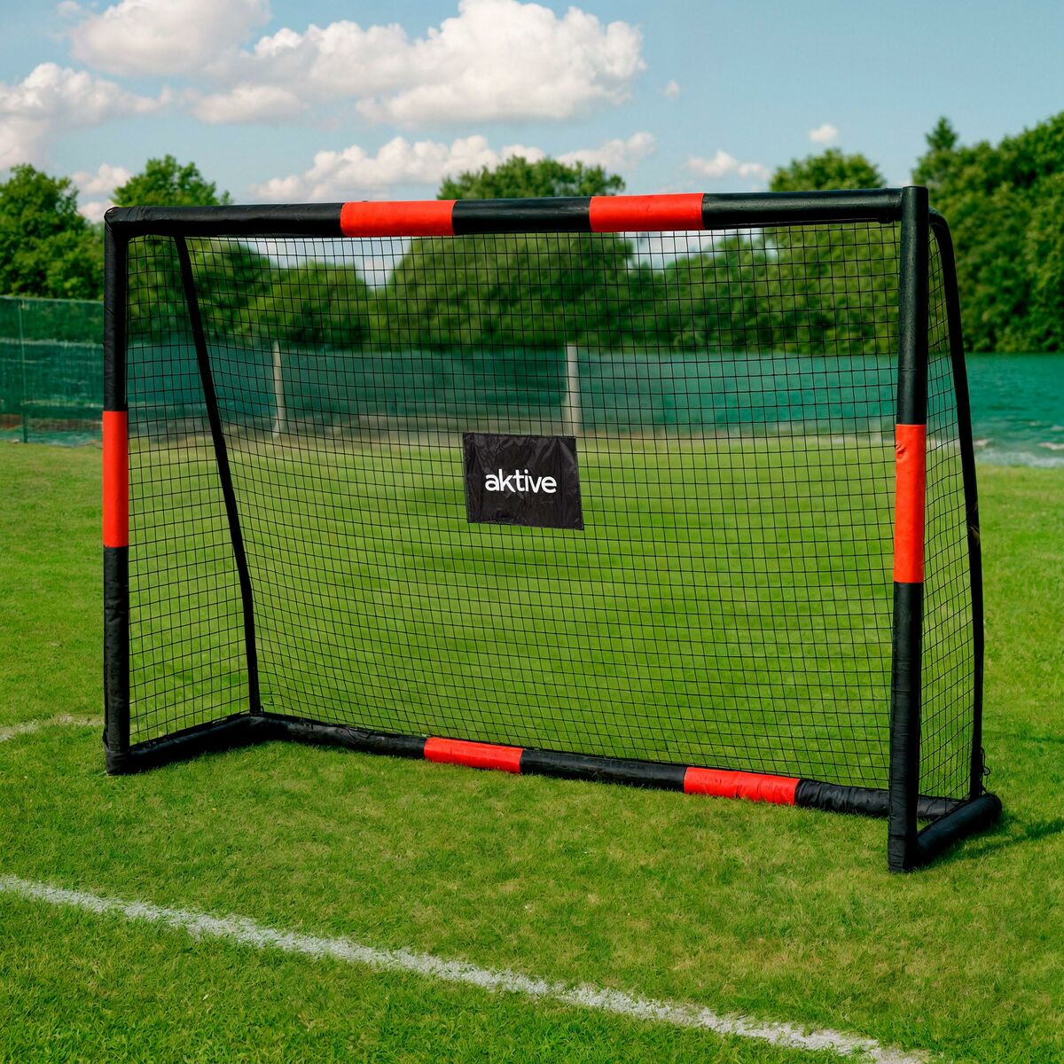 Football Goal Aktive Black