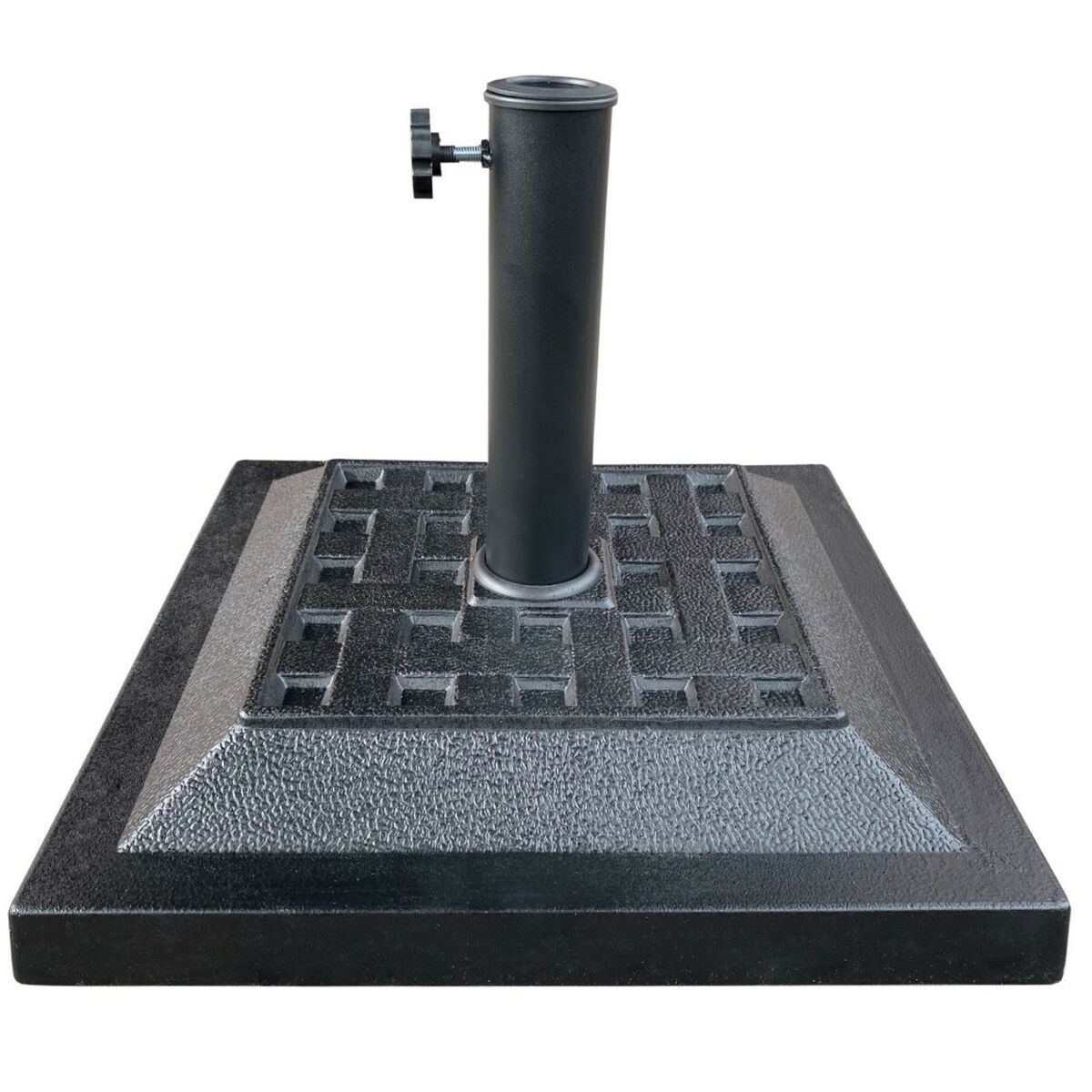 Base for beach umbrella Aktive 44 x 33 x 44 cm Black Plastic Base for beach umbrella Aktive 44 x 33 x 44 cm Black Plastic