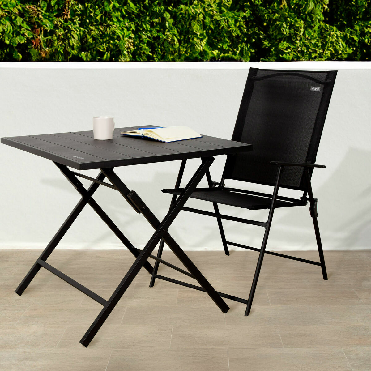 Folding Chair Aktive 47 x 95 x 64 cm