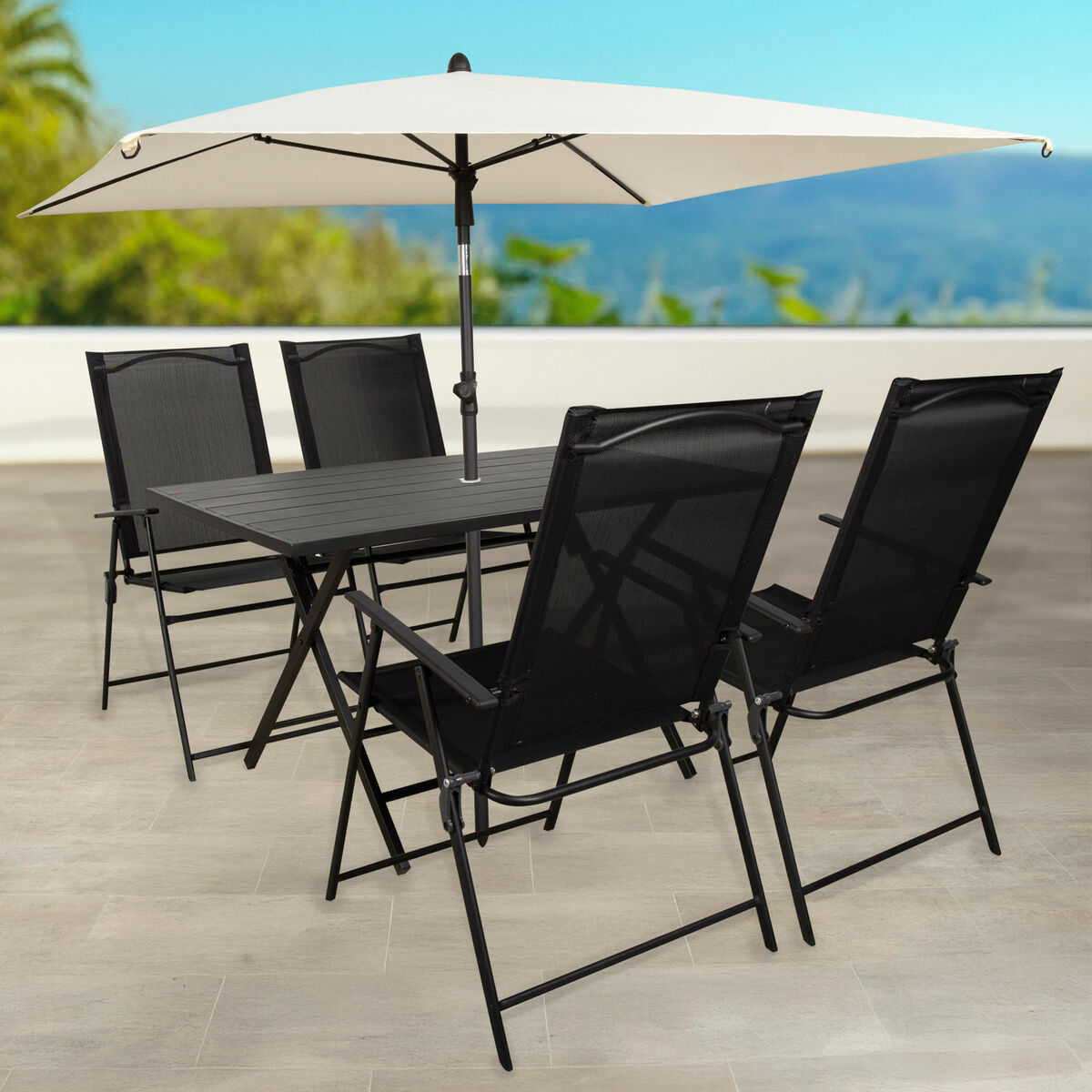 Umbrella Aktive Beige 175 x 240 x 175 cm