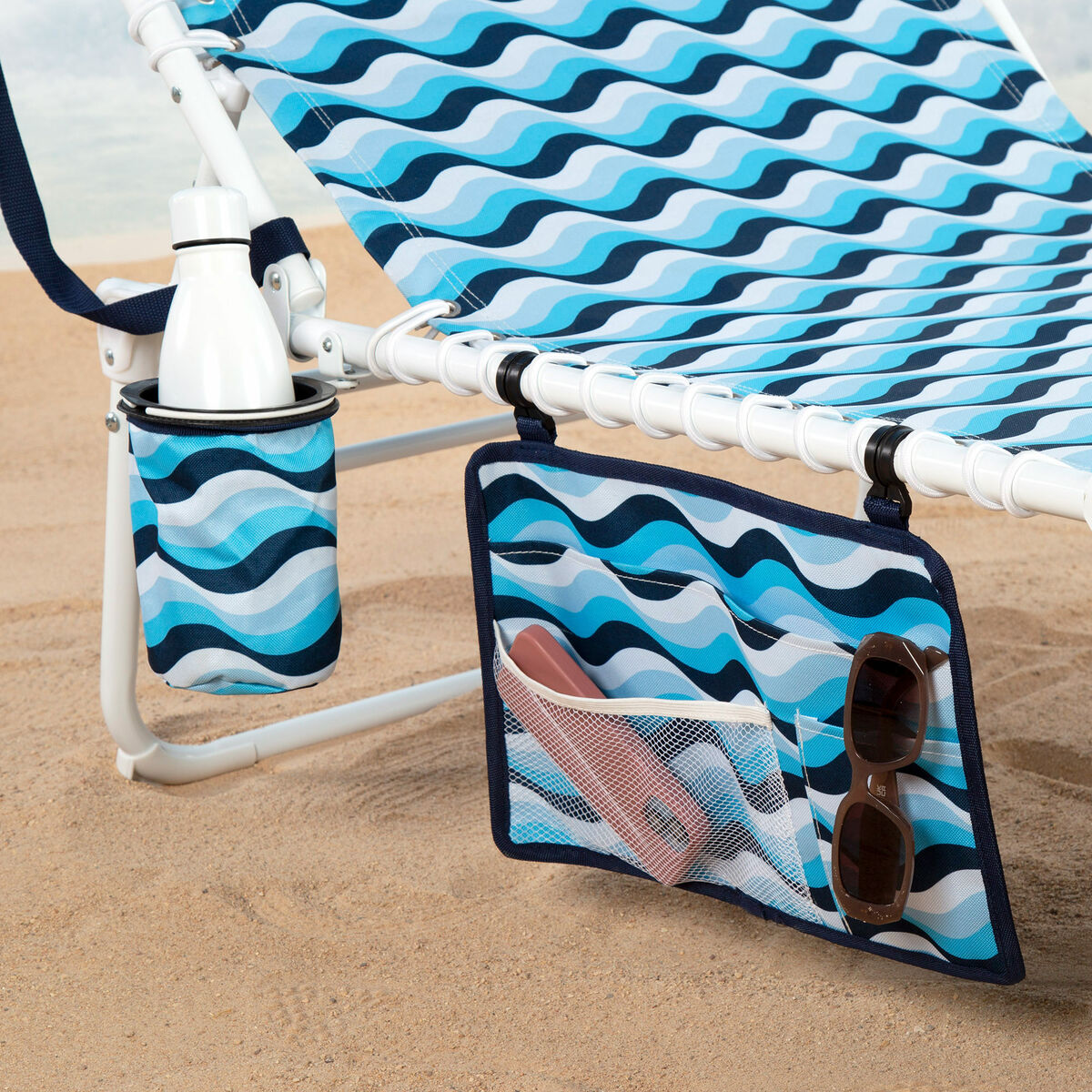 Hammock Aktive Blue Steel 200 x 88 x 70 cm