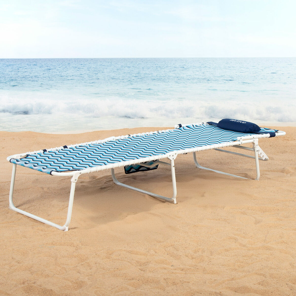 Hammock Aktive Blue Steel 200 x 88 x 70 cm