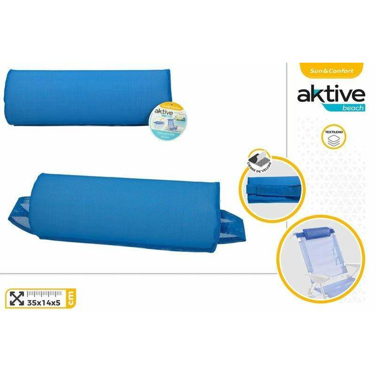 gas stove Aktive 35 x 14 x 5 cm