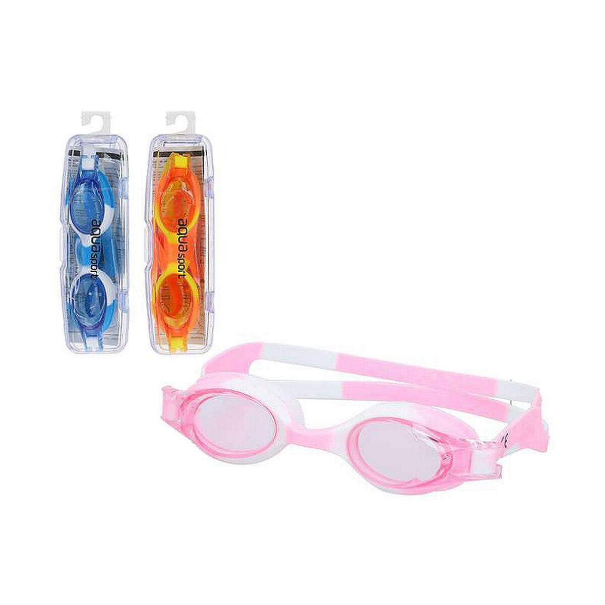 Children’s Swimming Goggles AquaSport Multicolour Silicone