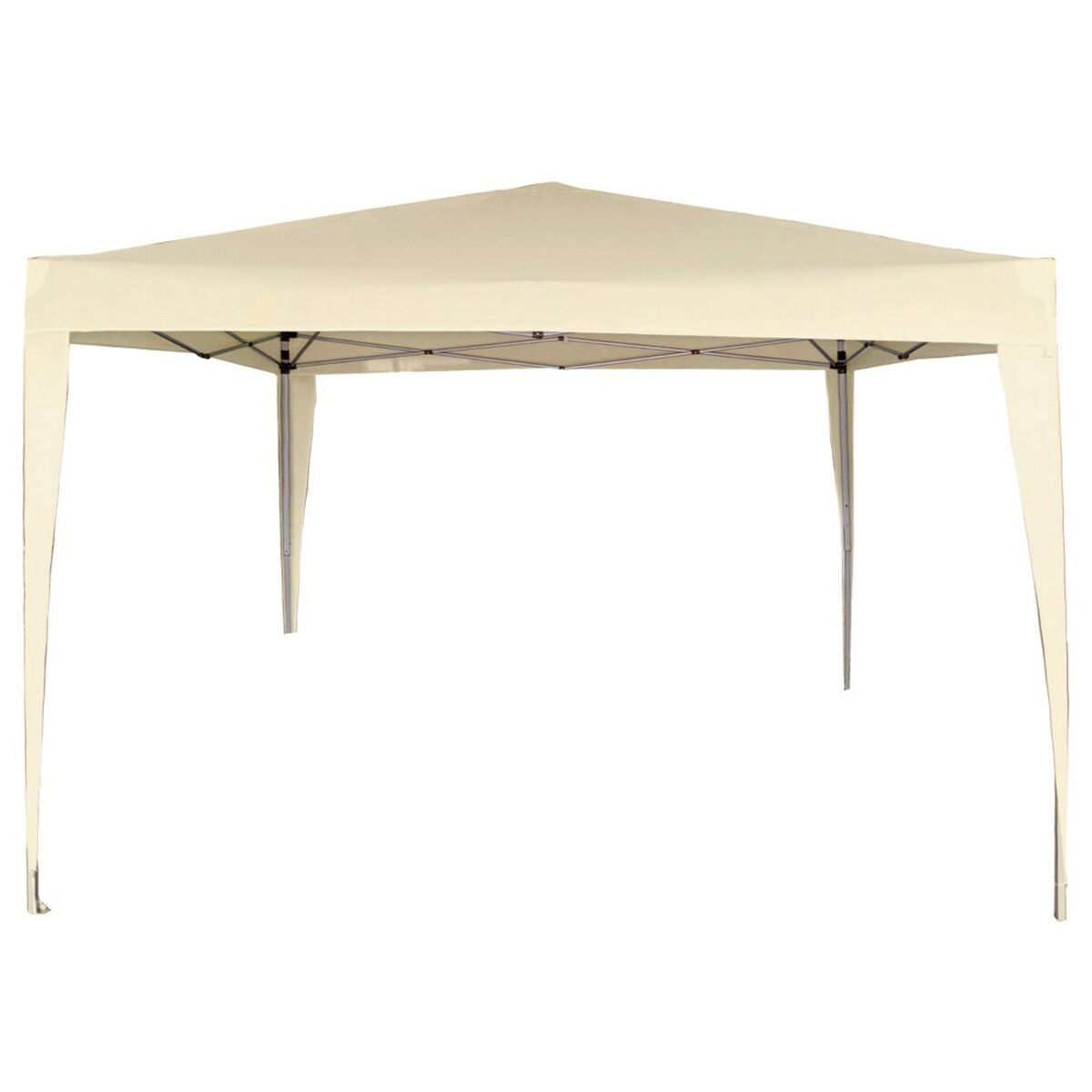 Gazebo Aktive 300 x 240 x 300 cm Steel Cream Plastic Gazebo Aktive 300 x 240 x 300 cm Steel Cream Plastic