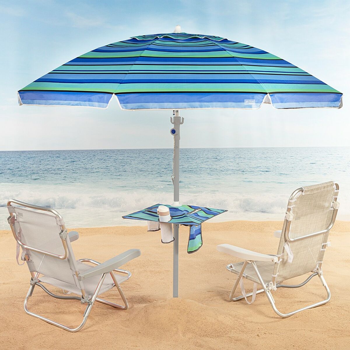 Sunshade Aktive Steel Oxford fabric 210 x 205 x 210 cm