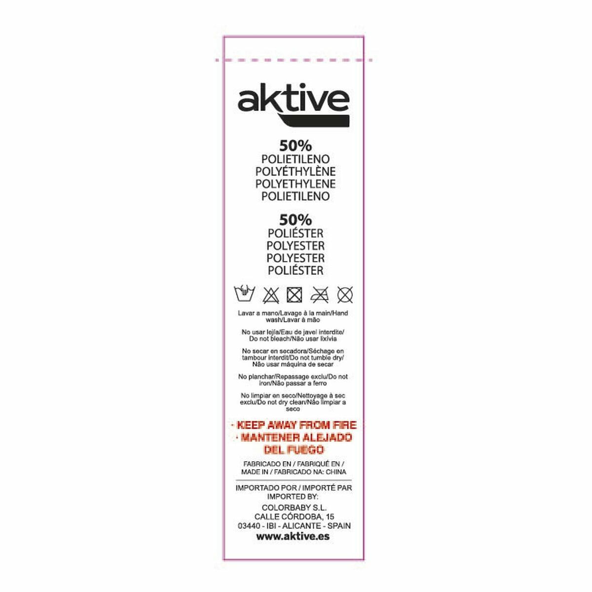 Camping wardrobe Aktive 62 x 53 x 140 cm