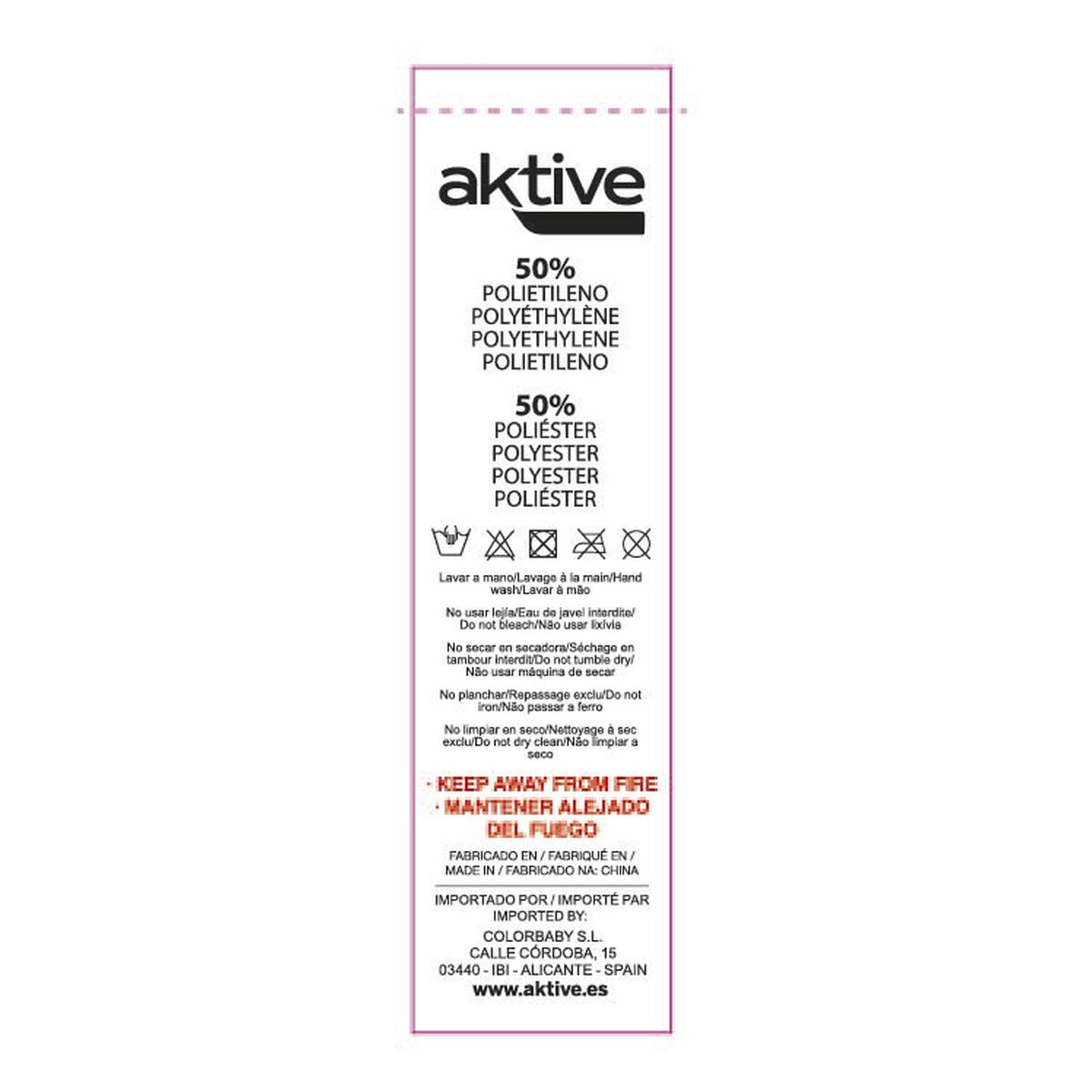 Camping wardrobe Aktive 62 x 53 x 140 cm