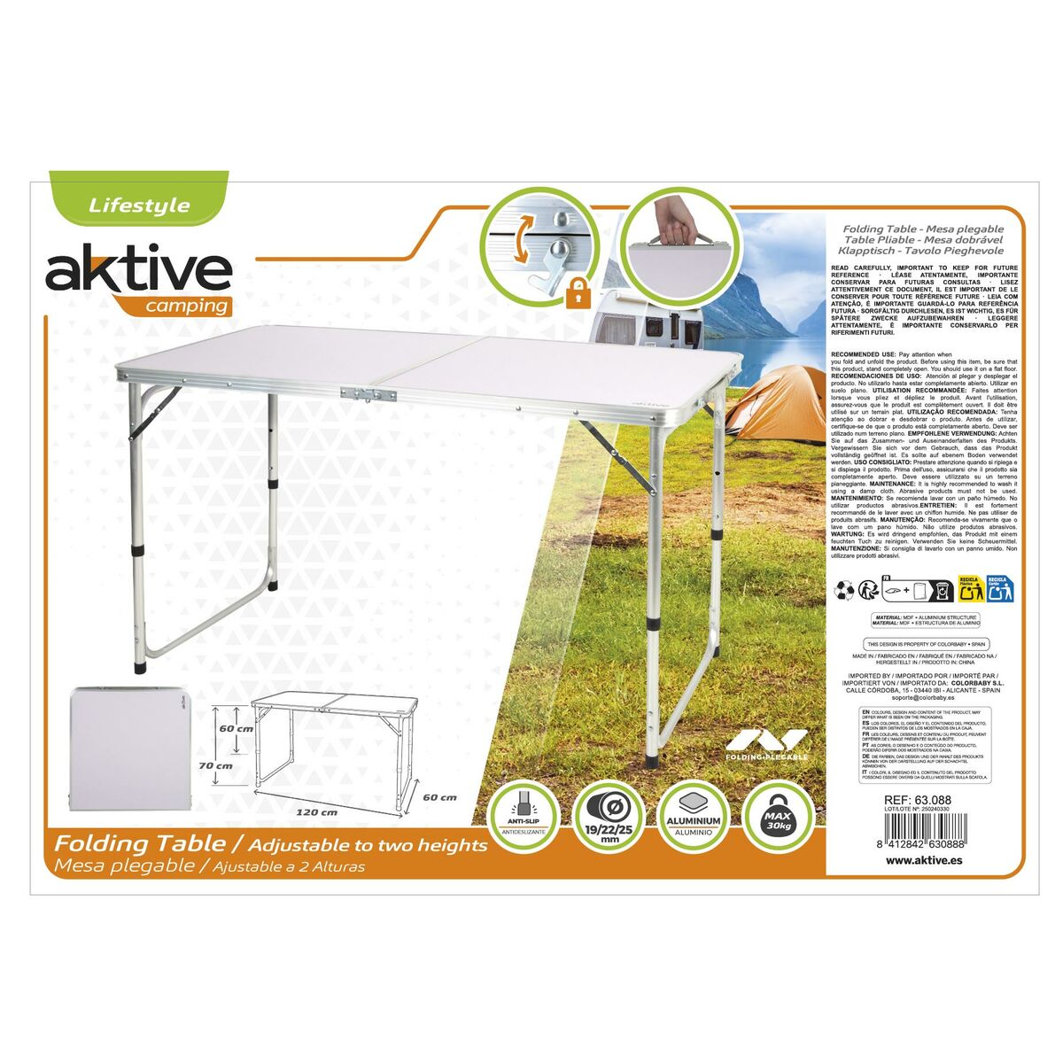 Folding Table Aktive