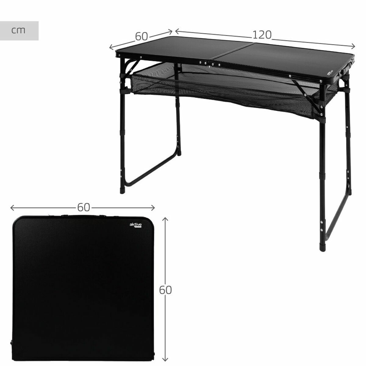 Folding Table Aktive 120 x 60 cm