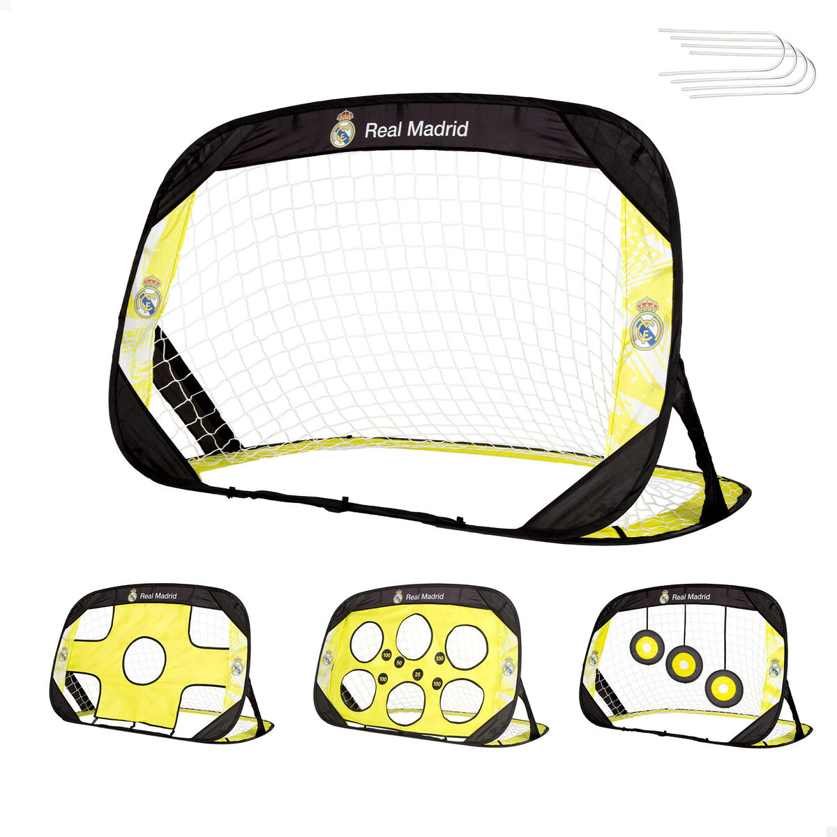 Football Goal Real Madrid C.F. 120 x 80 x 80 cm Football Goal Real Madrid C.F. 120 x 80 x 80 cm