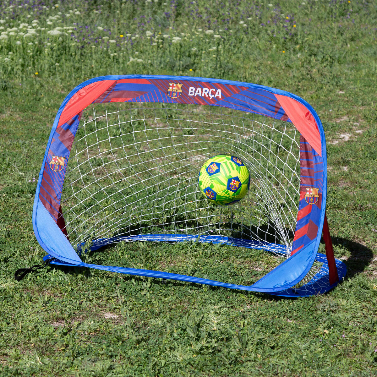 Set of 2 football goals F.C. Barcelona
