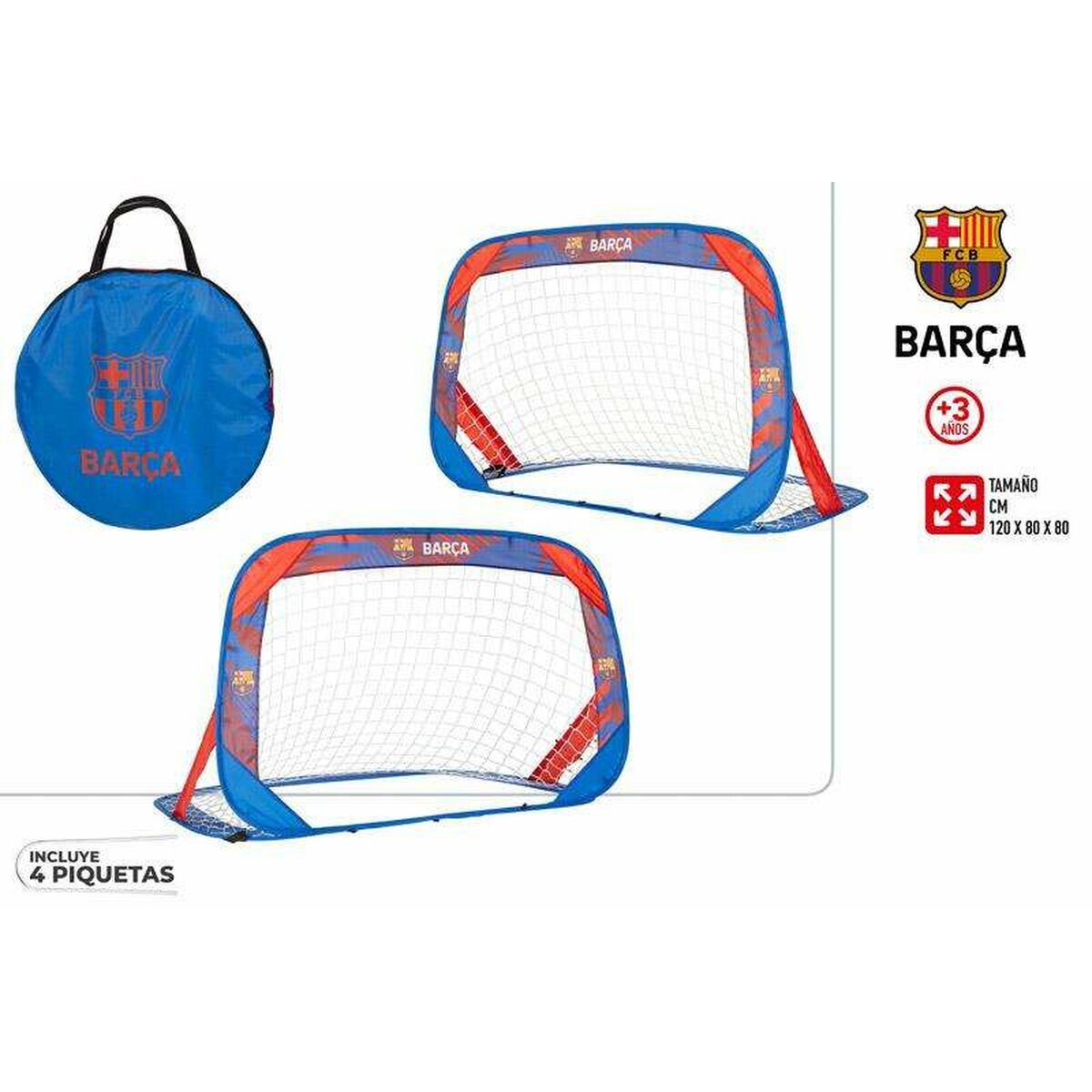 Set of 2 football goals F.C. Barcelona