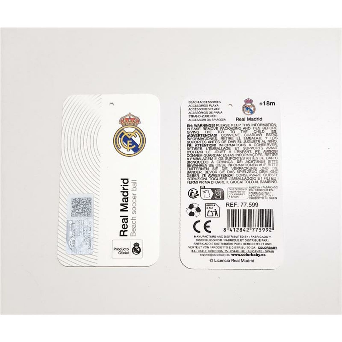 Beach toys set Colorbaby 18 cm