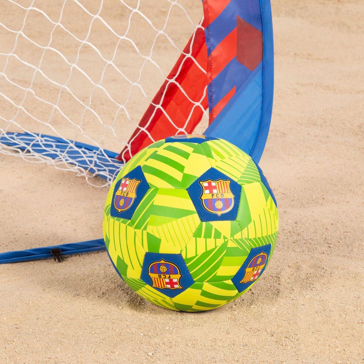 Beach ball F.C. Barcelona 21 cm 21 x 21 x 21 cm Green