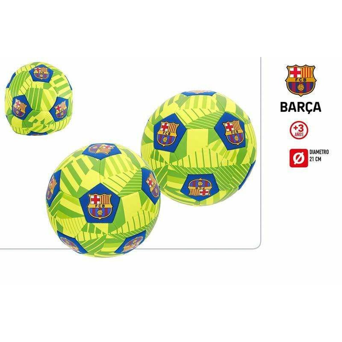 Beach ball F.C. Barcelona 21 cm 21 x 21 x 21 cm Green