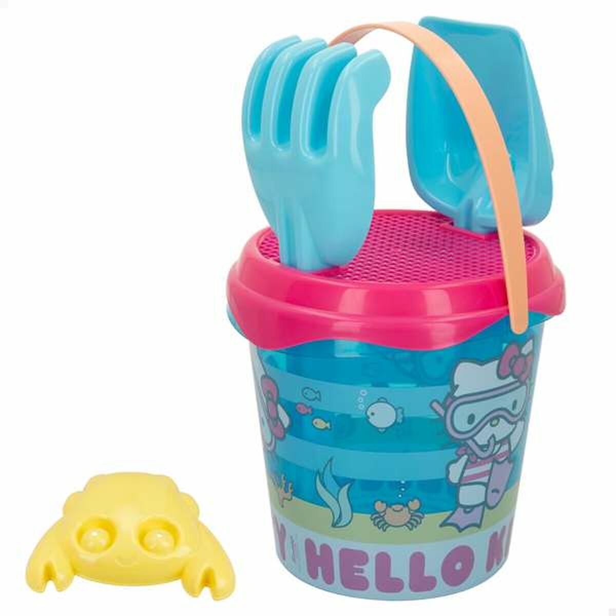 Beach Bucket Aktive Hello Kitty 18 cm Beach Bucket Aktive Hello Kitty 18 cm